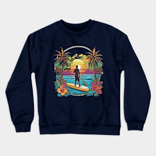 Paddle into Paradise Crewneck Sweatshirt